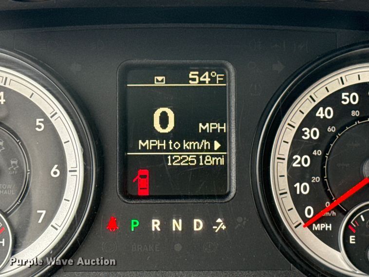 image for item EU5226 2013 Dodge Ram 3500 flatbed pickup truck