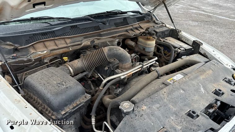 image for item EU5226 2013 Dodge Ram 3500 flatbed pickup truck