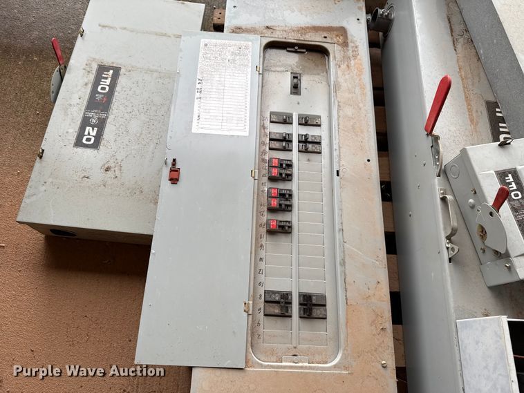 image for item EU5227 GE electrical panels