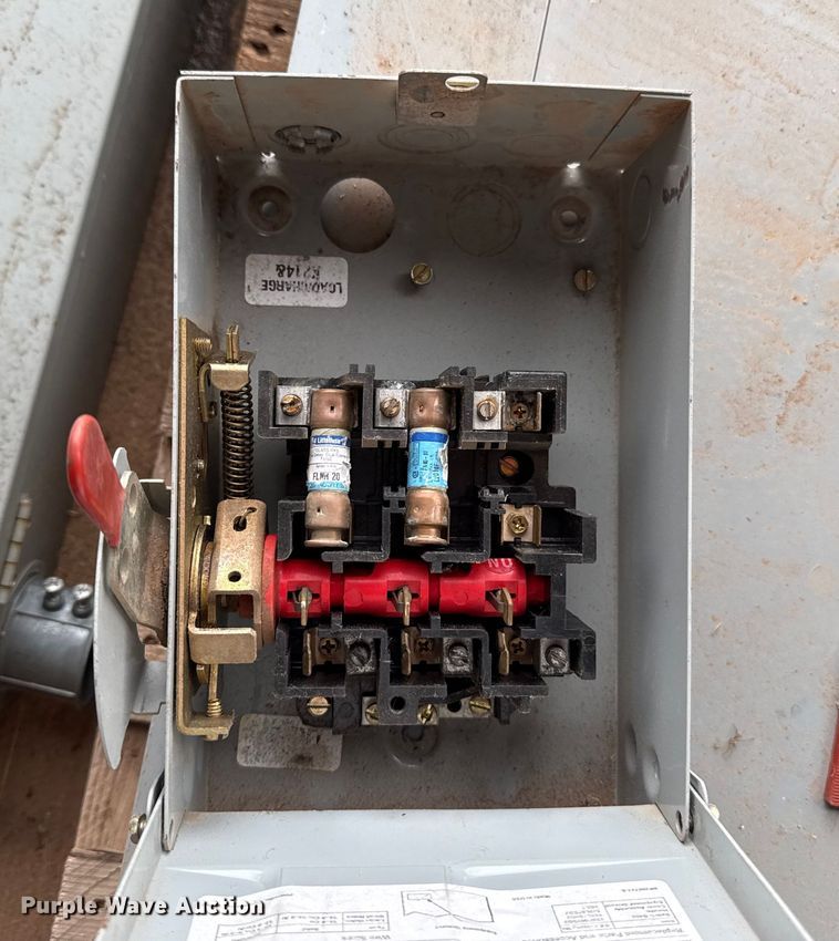 image for item EU5227 GE electrical panels