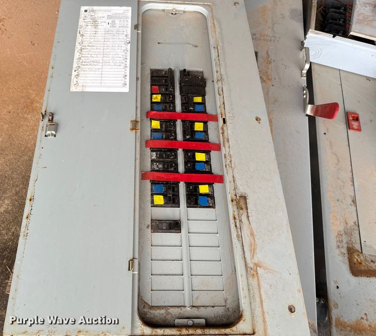 image for item EU5227 GE electrical panels