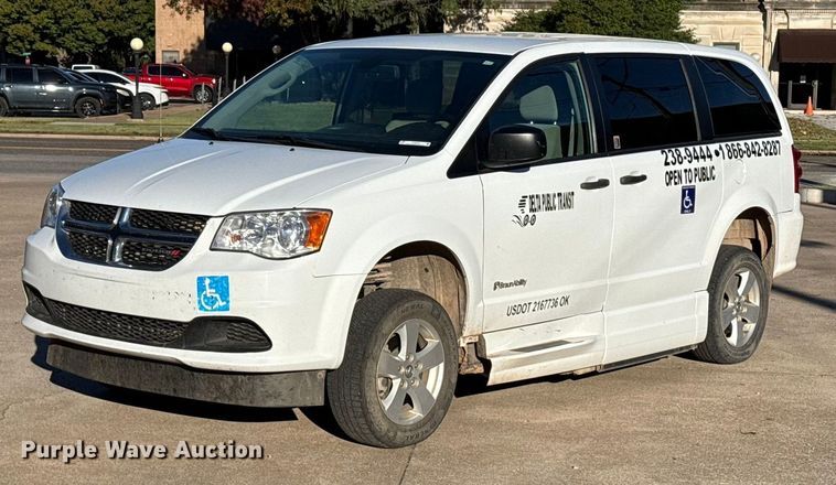 image for item EU5228 2019 Dodge Grand Caravan handicap accessible van