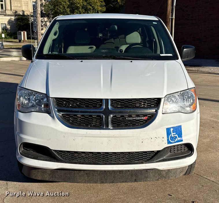 image for item EU5228 2019 Dodge Grand Caravan handicap accessible van