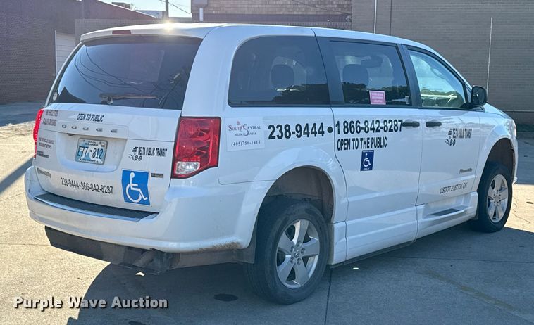 image for item EU5228 2019 Dodge Grand Caravan handicap accessible van