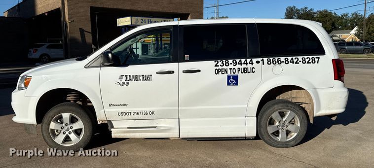 image for item EU5228 2019 Dodge Grand Caravan handicap accessible van