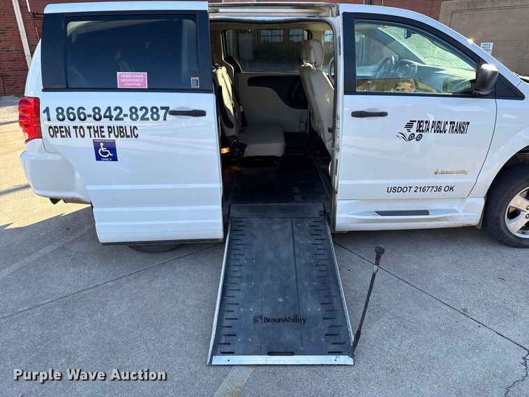 image for item EU5228 2019 Dodge Grand Caravan handicap accessible van