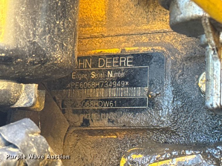 image for item EU5239 2008 John Deere 670D motor grader