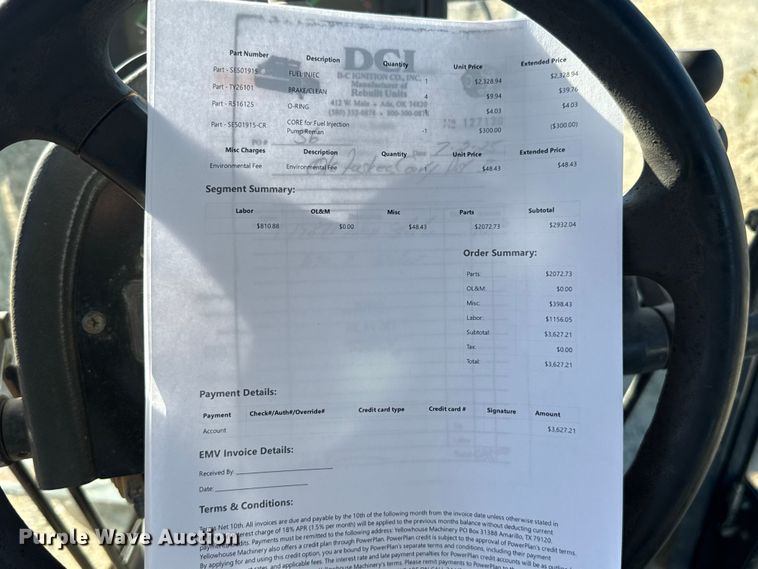 image for item EU5239 2008 John Deere 670D motor grader