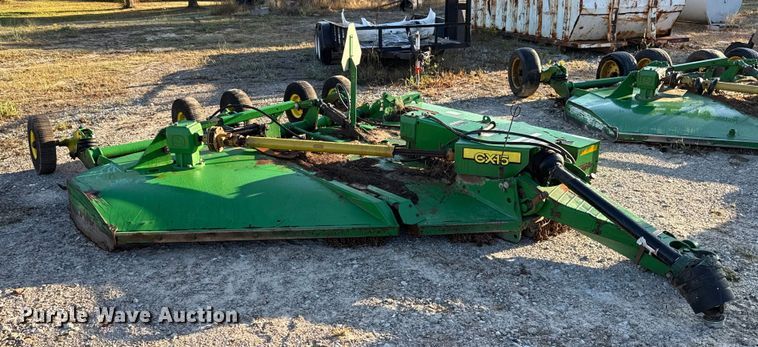 image for item EU5242 John Deere CX15 rotary mower