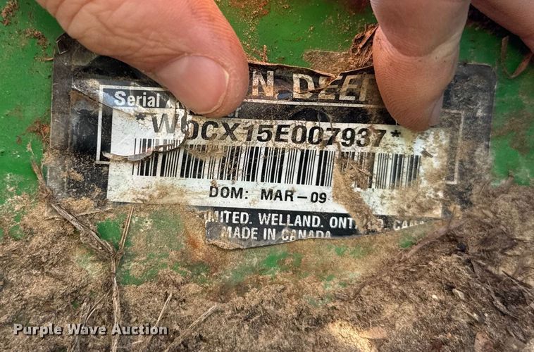 image for item EU5242 John Deere CX15 rotary mower