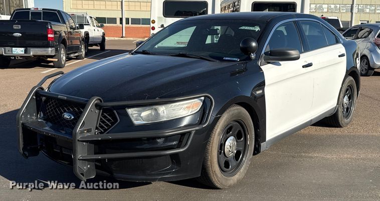 image for item EU5297 2013 Ford Taurus Police Interceptor 