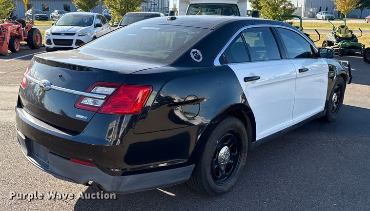 image for item EU5297 2013 Ford Taurus Police Interceptor 