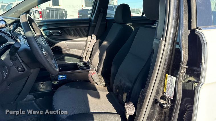 image for item EU5297 2013 Ford Taurus Police Interceptor 