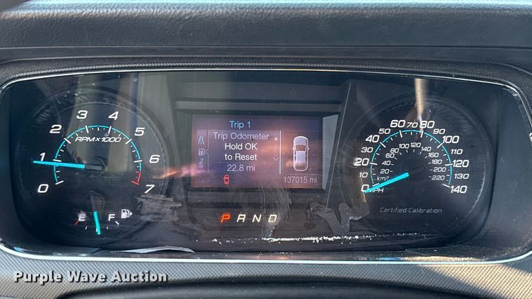 image for item EU5297 2013 Ford Taurus Police Interceptor 