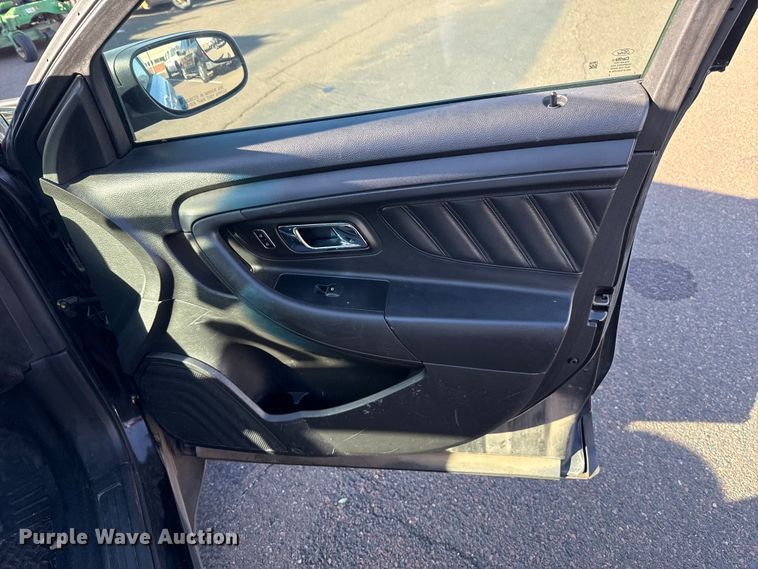 image for item EU5297 2013 Ford Taurus Police Interceptor 