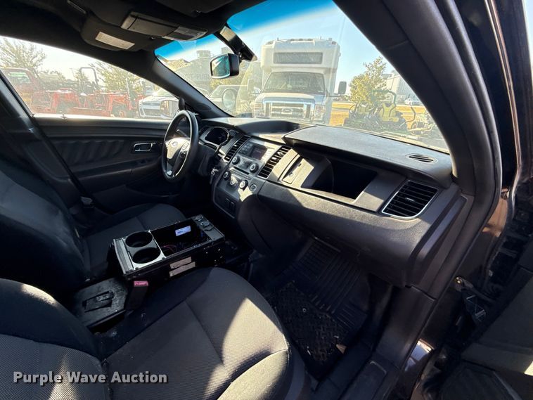image for item EU5297 2013 Ford Taurus Police Interceptor 