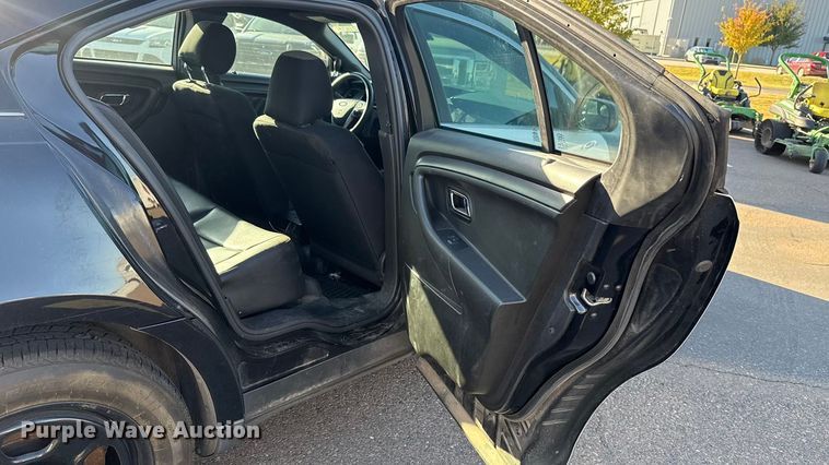 image for item EU5297 2013 Ford Taurus Police Interceptor 