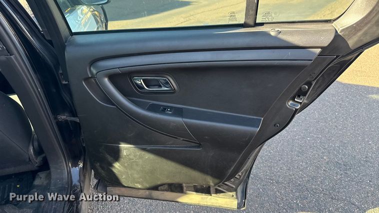 image for item EU5297 2013 Ford Taurus Police Interceptor 