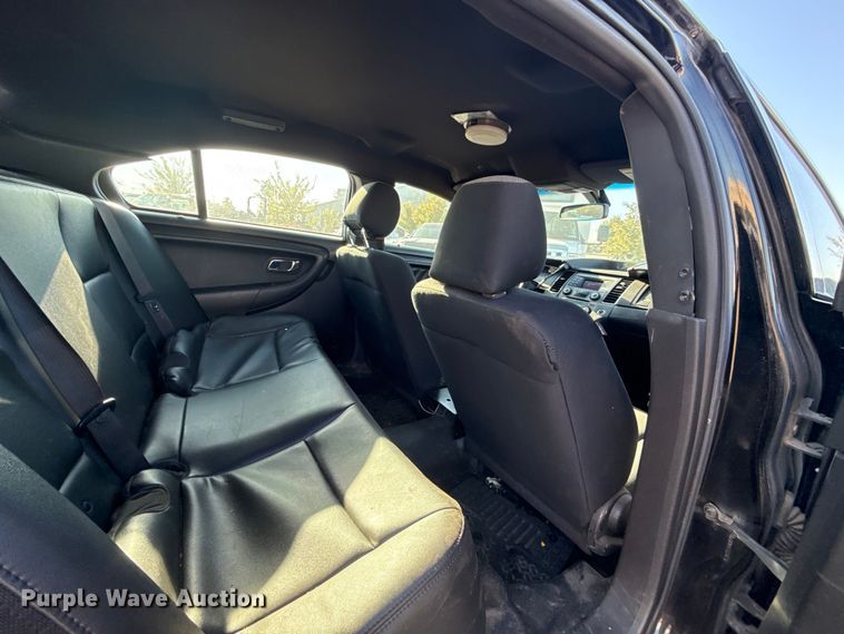 image for item EU5297 2013 Ford Taurus Police Interceptor 