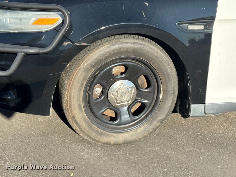 image for item EU5297 2013 Ford Taurus Police Interceptor 