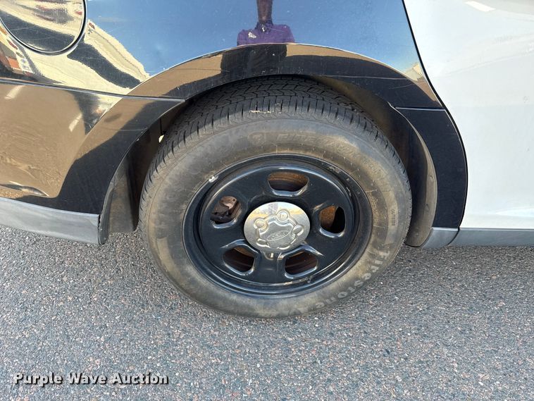 image for item EU5297 2013 Ford Taurus Police Interceptor 