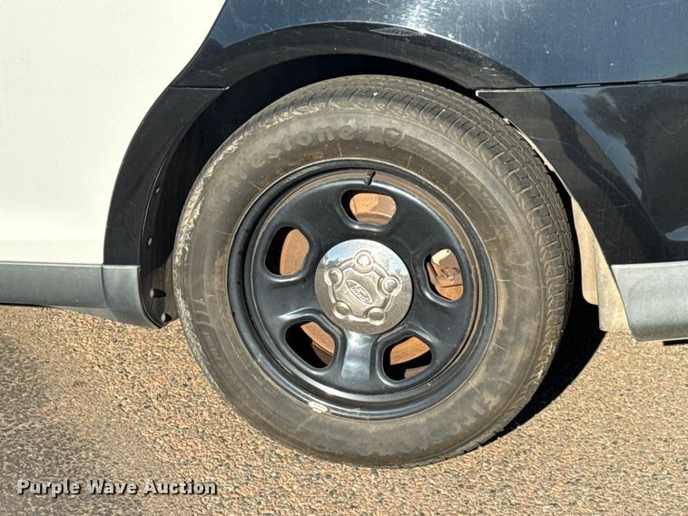 image for item EU5297 2013 Ford Taurus Police Interceptor 