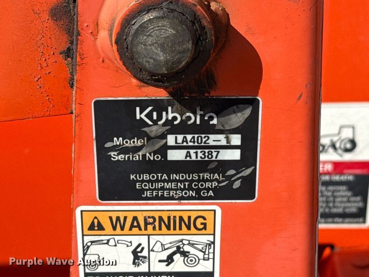 image for item EU5298 Kubota B7800 MFWD tractor