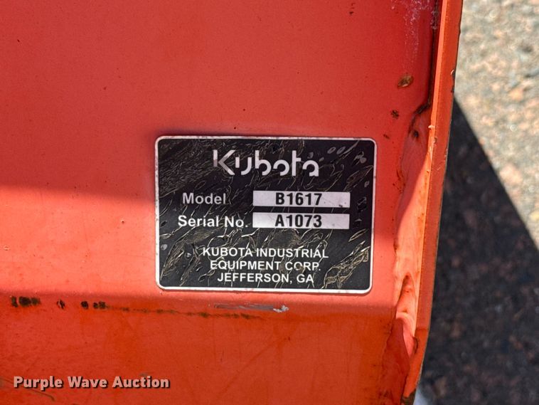 image for item EU5298 Kubota B7800 MFWD tractor