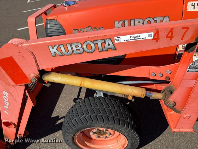 image for item EU5299 Kubota B7800 MFWD tractor