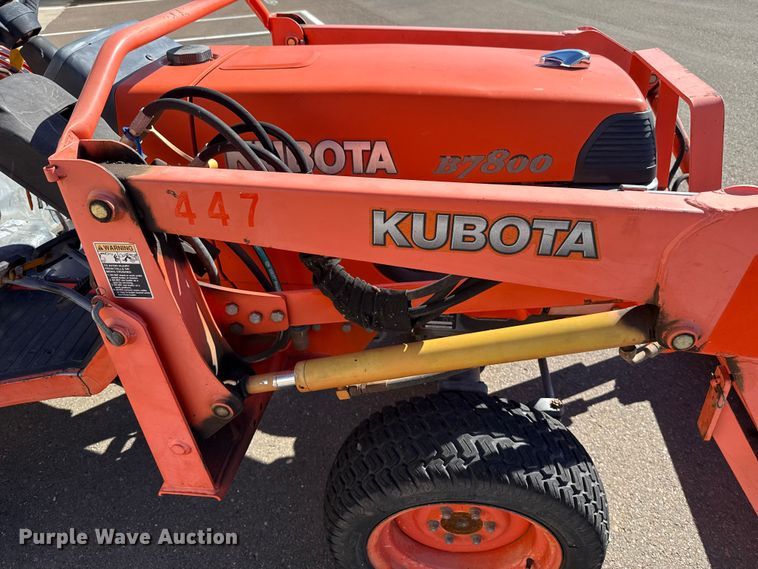 image for item EU5299 Kubota B7800 MFWD tractor