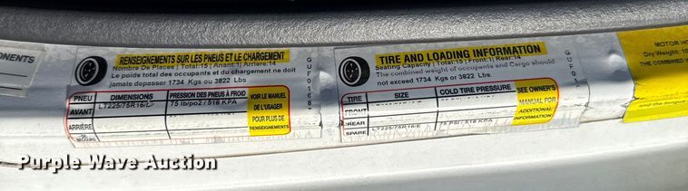 image for item EU5302 2014 Ford E450 Super Duty shuttle bus