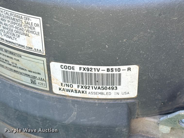 image for item EU5303 2017 John Deere 960M ZTR lawn mower