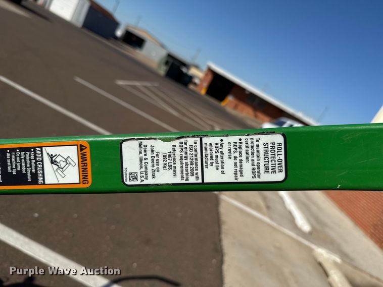 image for item EU5305 2018 John Deere 960M ZTR lawn mower