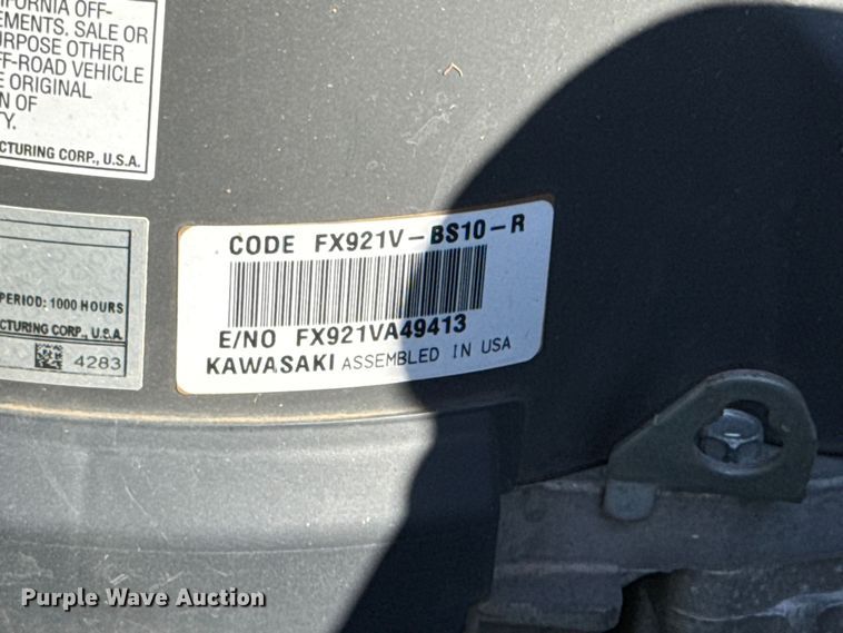 image for item EU5305 2018 John Deere 960M ZTR lawn mower