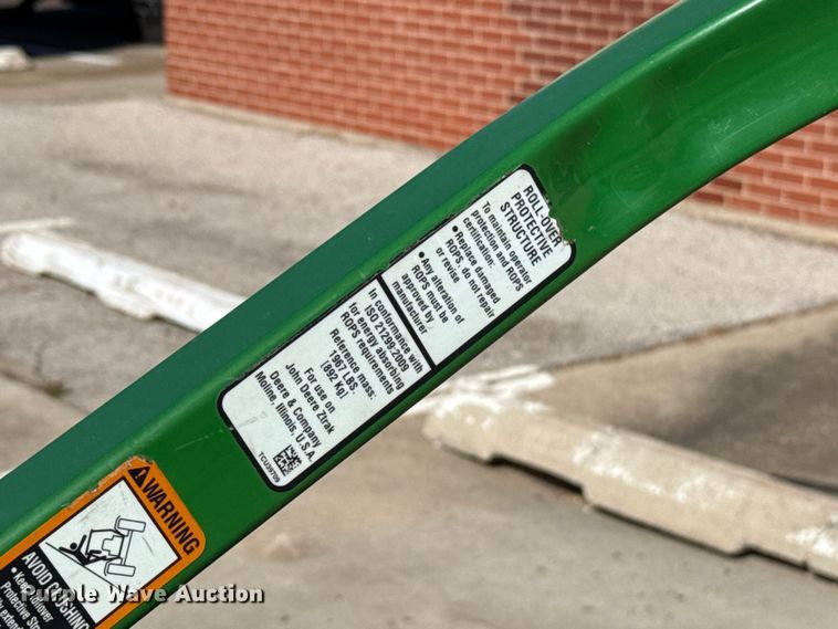 image for item EU5306 2018 John Deere Z960M ZTR lawn mower