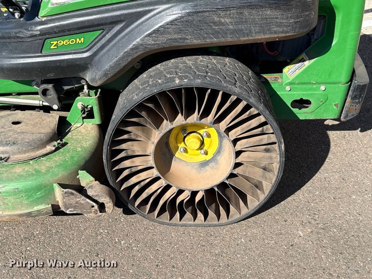 image for item EU5306 2018 John Deere Z960M ZTR lawn mower