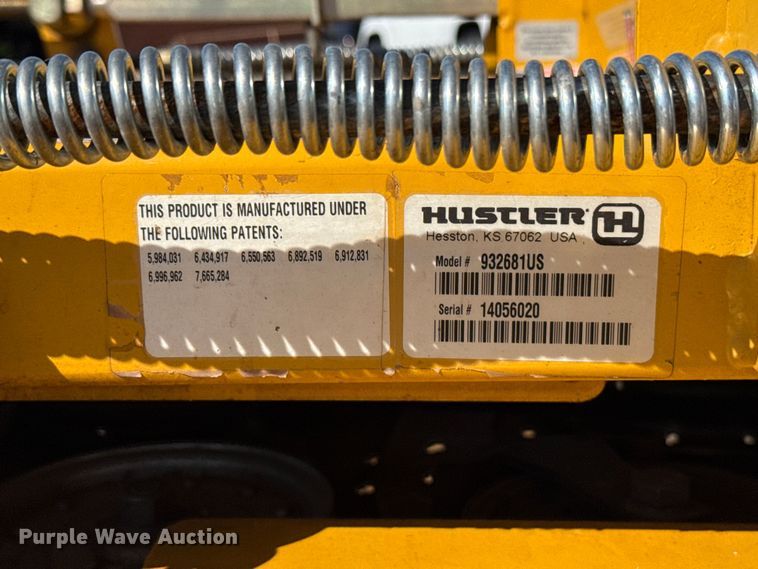 image for item EU5307 Hustler 932681US ZTR lawn mower