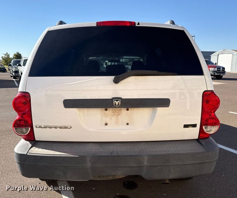 image for item EU5313 2007 Dodge Durango SUV