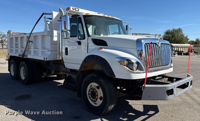 image for item EU5316 2012 International WorkStar 7600 dump truck