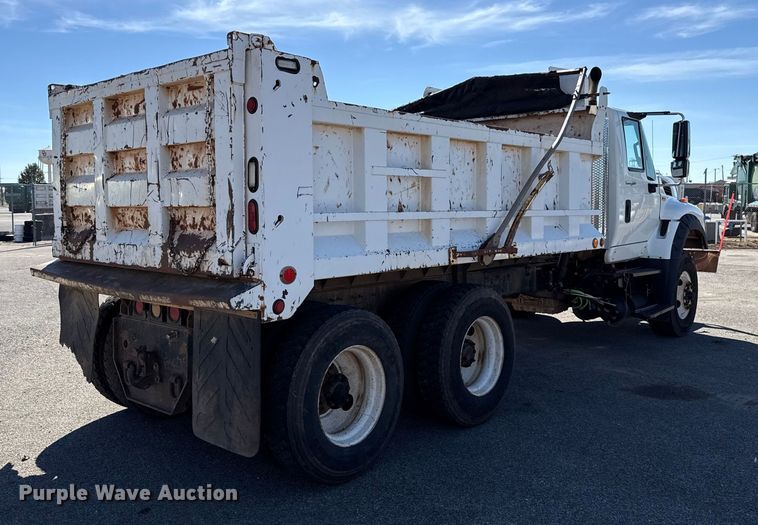 image for item EU5316 2012 International WorkStar 7600 dump truck