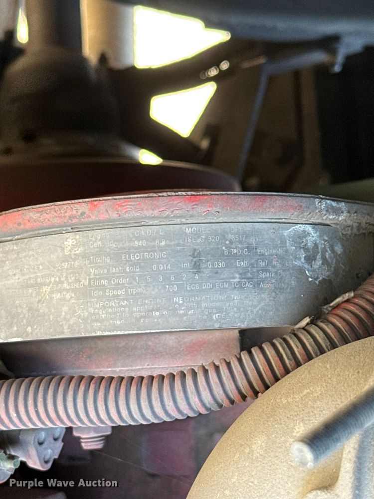 image for item EU5322 2016 Peterbilt 320 refuse truck