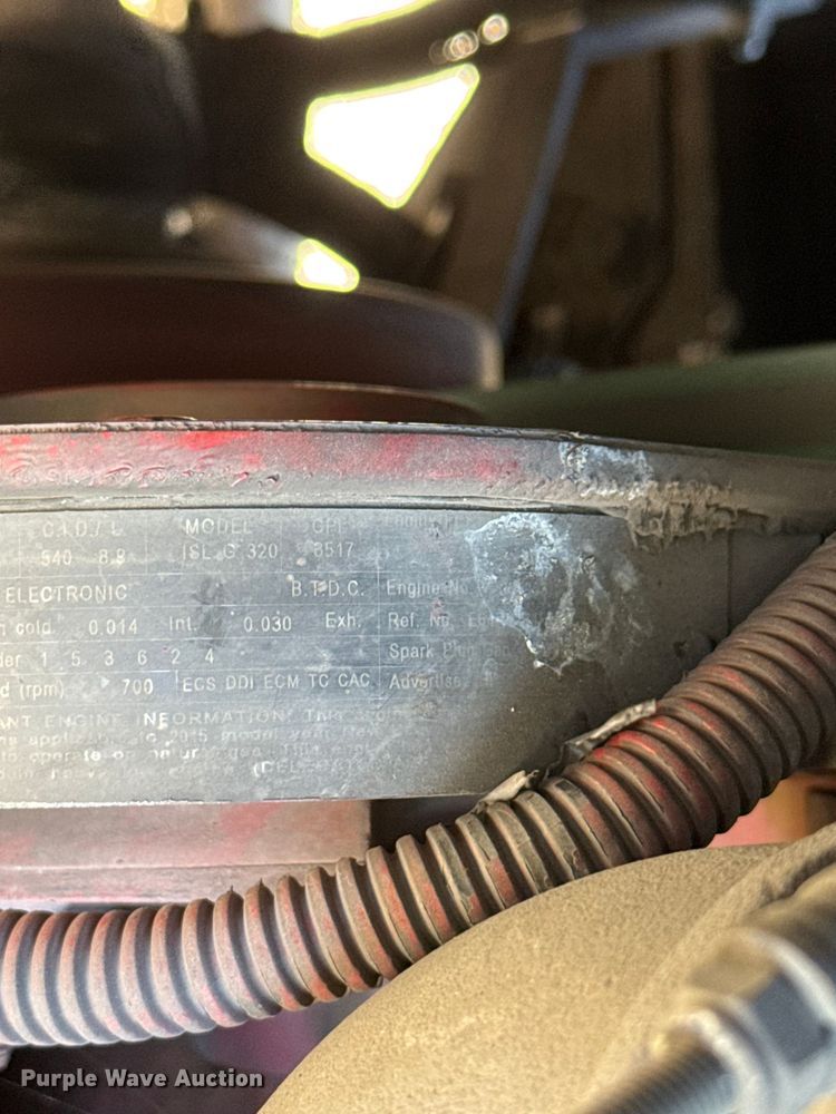 image for item EU5322 2016 Peterbilt 320 refuse truck