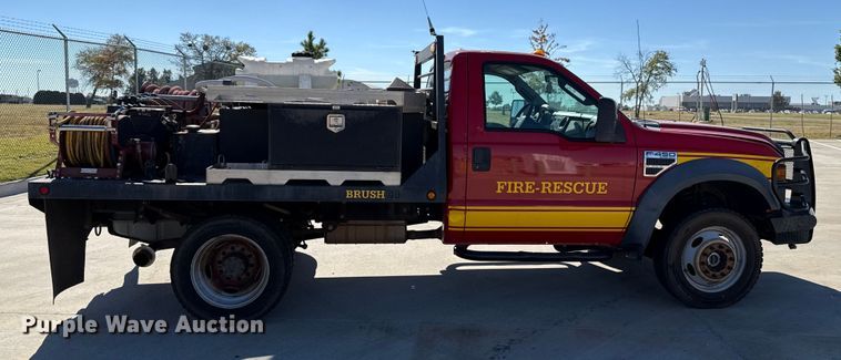image for item EU5326 2009 Ford F450 flatbed truck