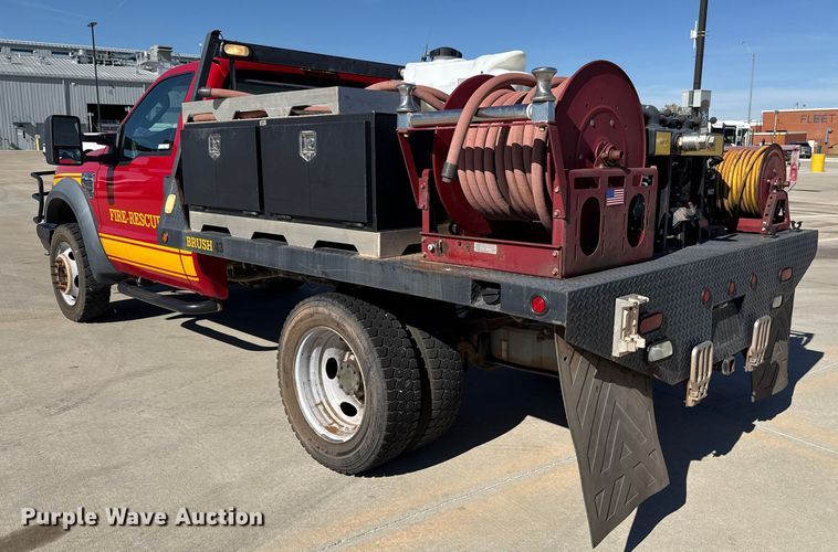 image for item EU5326 2009 Ford F450 flatbed truck