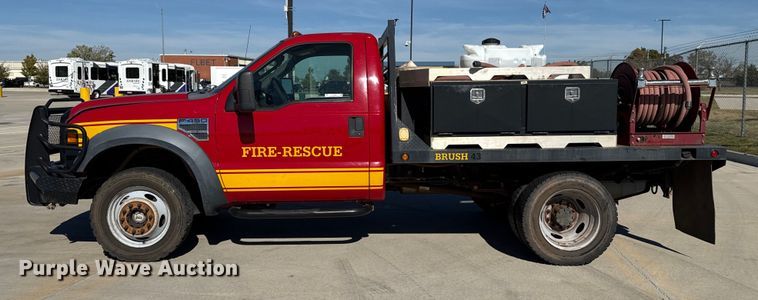 image for item EU5326 2009 Ford F450 flatbed truck