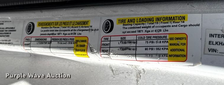 image for item EU5327 2013 Ford E450 Super Duty shuttle bus
