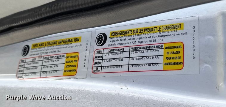 image for item EU5329 2014 Ford E450 Super Duty shuttle bus