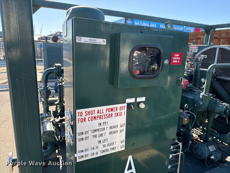 image for item EU5332 2010 Arrow VCR-2 CNG compressor