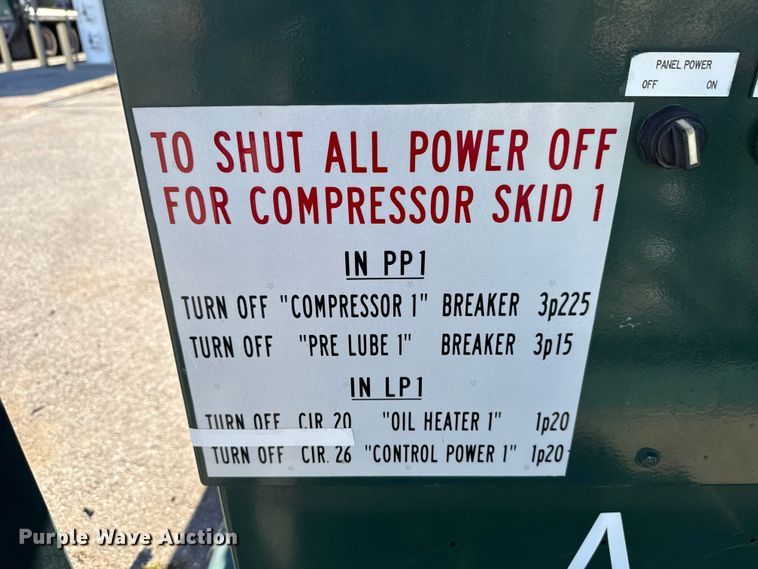 image for item EU5332 2010 Arrow VCR-2 CNG compressor