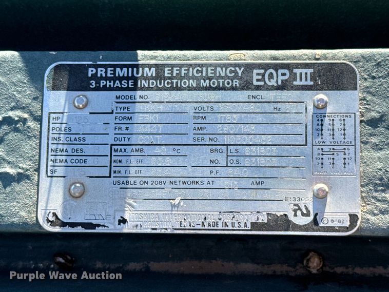 image for item EU5332 2010 Arrow VCR-2 CNG compressor